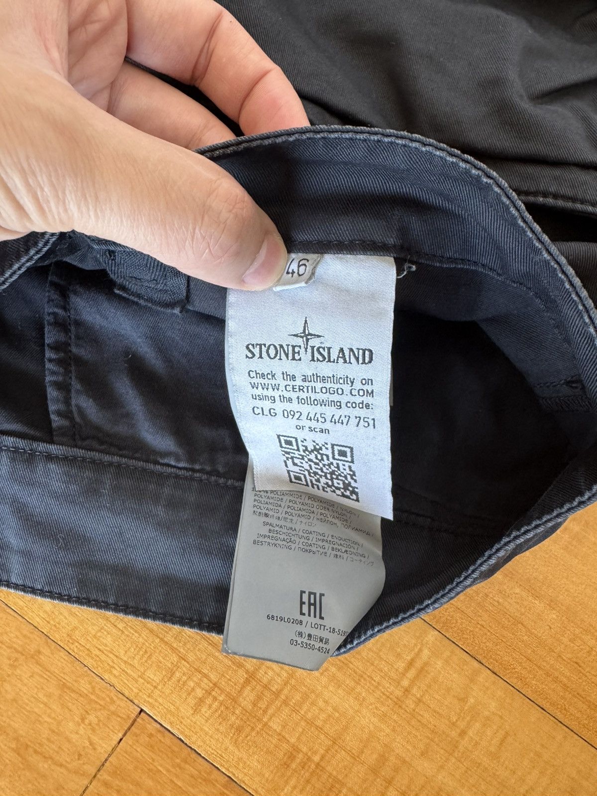 Stone Island Shadow Project Convert Shorts Size US 32 / EU 48 - 3 Thumbnail