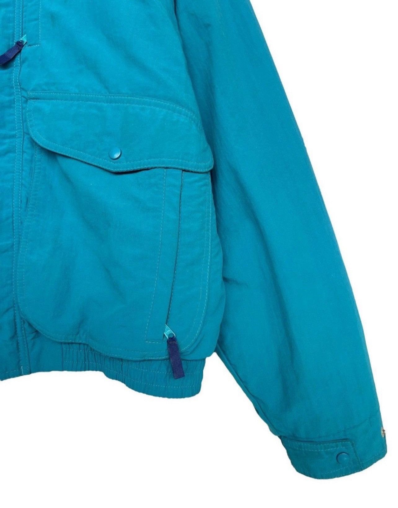L.L. Bean Vintage 90s LL Bean Button Up Green Jacket Made In Usa Size US L / EU 52-54 / 3 - 8 Thumbnail
