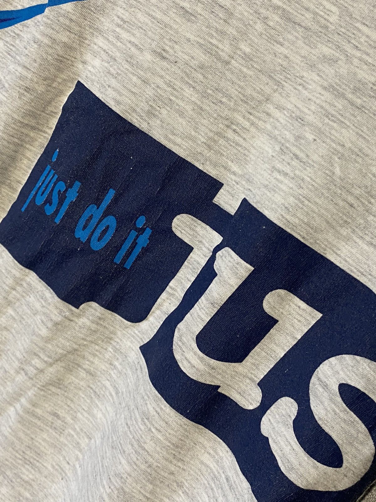Nike Crazy Vintage 90s Nike Just Do It T-shirt hype Drill Size US M / EU 48-50 / 2 - 9 Thumbnail