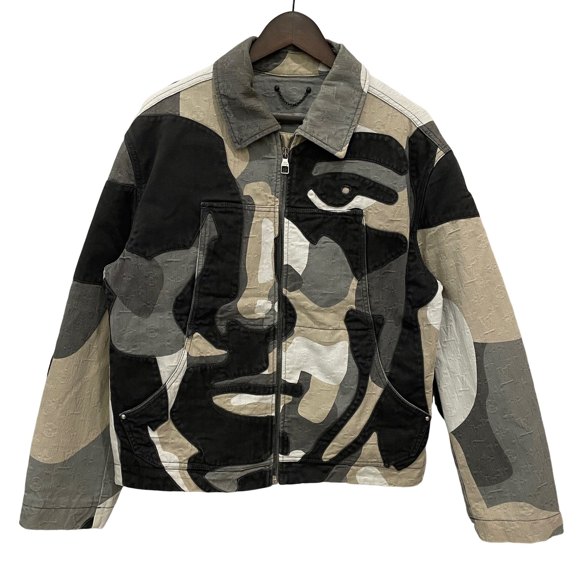 Louis Vuitton Louis Vuitton Face Patchwork Denim Jacket 46 Size US S / EU 44-46 / 1 - 1 Thumbnail