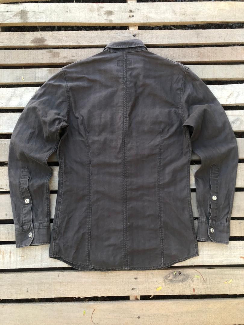Japanese Brand A.S.M Atelier Sab Men Button-Up Shirt Size US S / EU 44-46 / 1 - 2 Thumbnail