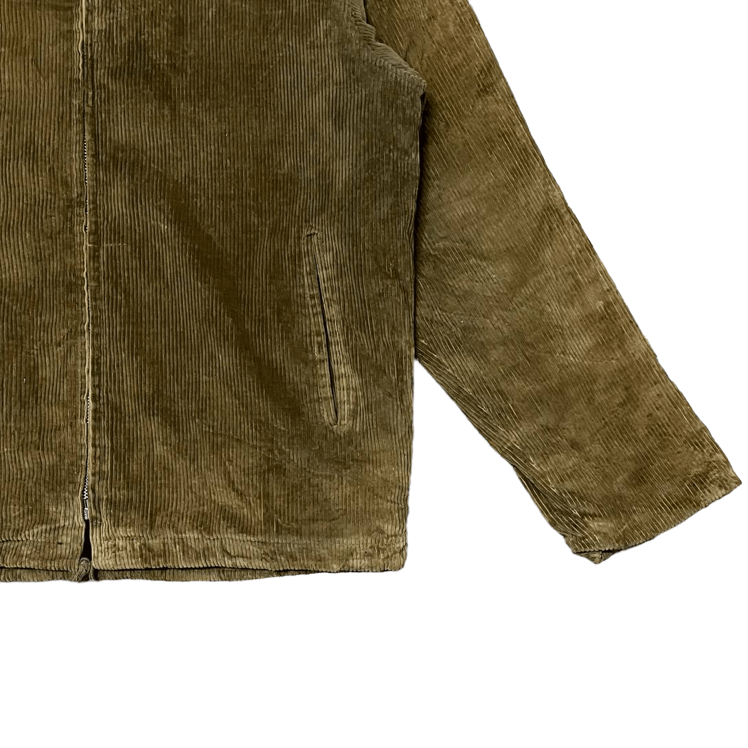 Vintage Vintage Bulldog Van of World Corduroy Hooded Jacket Size US M / EU 48-50 / 2 - 5 Thumbnail