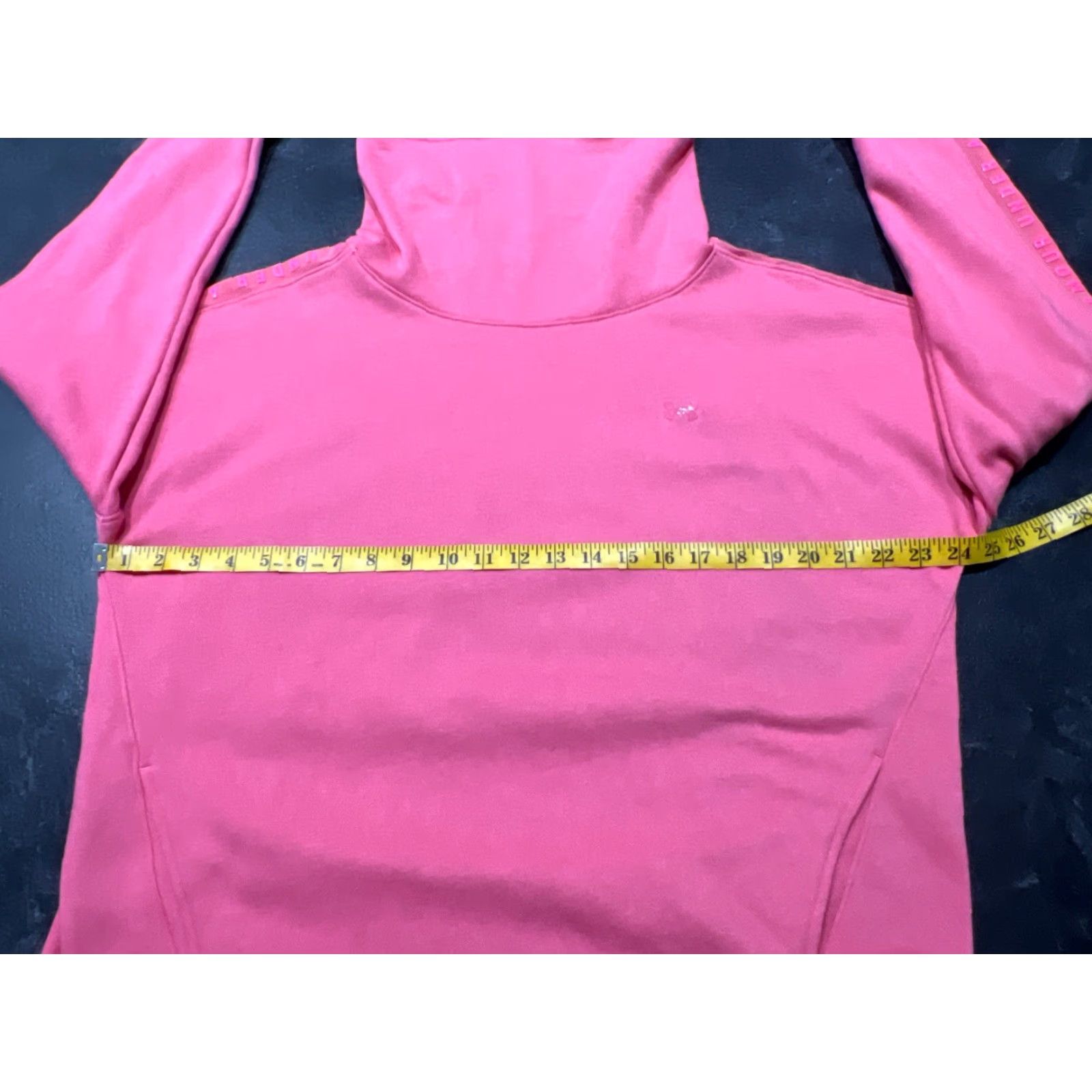 Under Armour Under Armour Sweatshirt Womens XL Cowl Neck Pockets Pullover Athleisure Pink Long Sleeve Regular Sweatshirt Women Size XL / US 12-14 / IT 48-50 - 5 Thumbnail