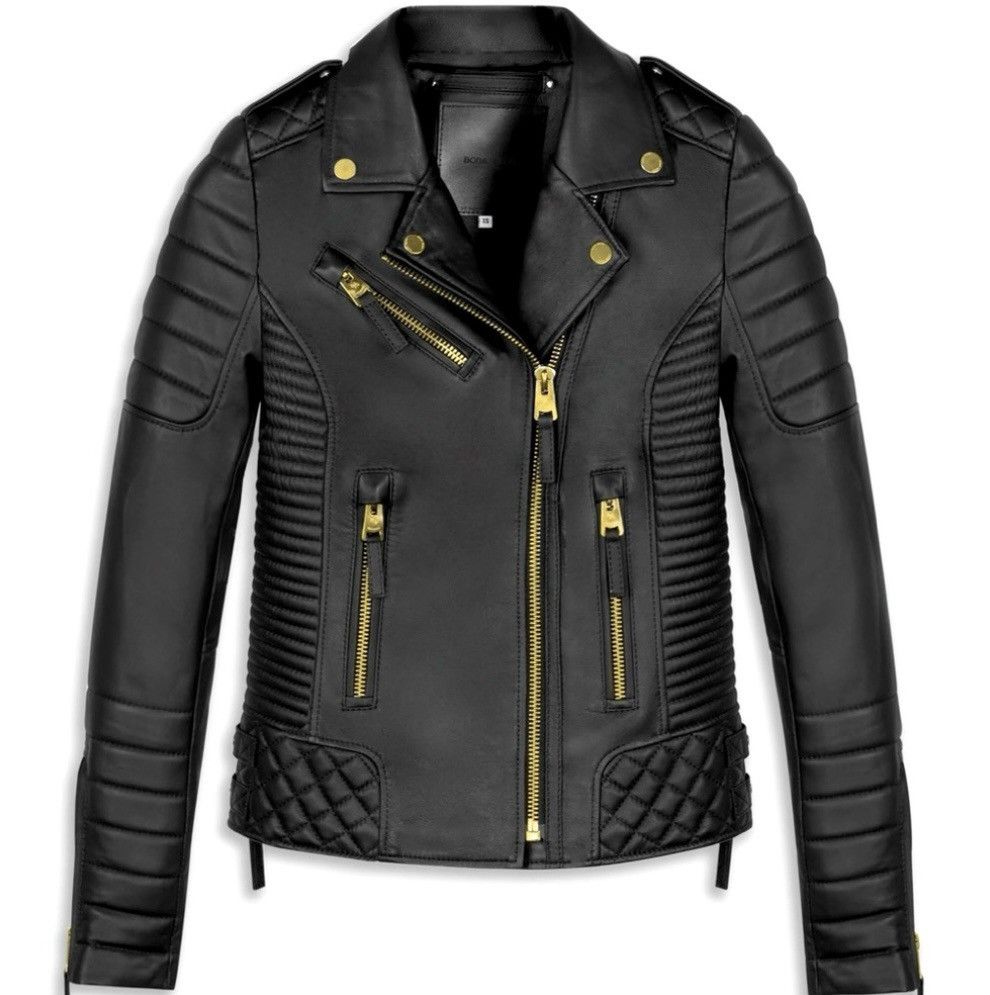 Boda Skins BODASKINS Kay Michael leather jacket Size M / US 6-8 / IT 42-44 - 1 Thumbnail