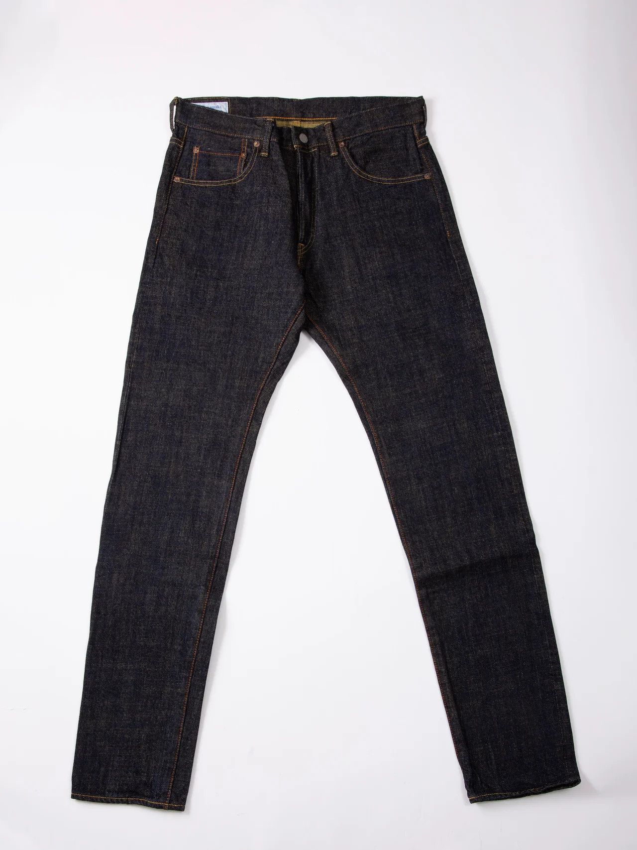 image of Tanuki High Tapered Soga 15Oz Jeans in Indigo Denim, Men's (Size 33)