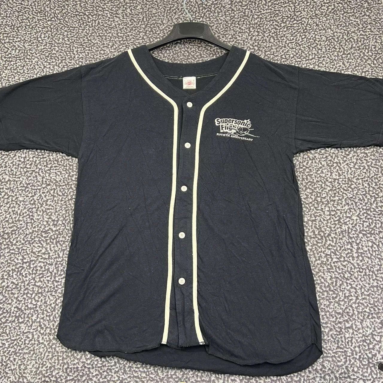 Other Vintage Supersonic Flight Baseball Shirt Men L Deadstock New Size US L / EU 52-54 / 3 - 2 Thumbnail