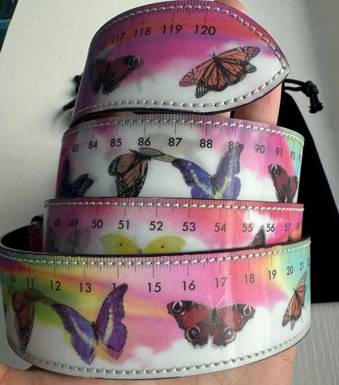 Vetements Vetements Lenticular LSD Butterfly Belt2412-Nextarrow Size ONE SIZE - 3 Thumbnail