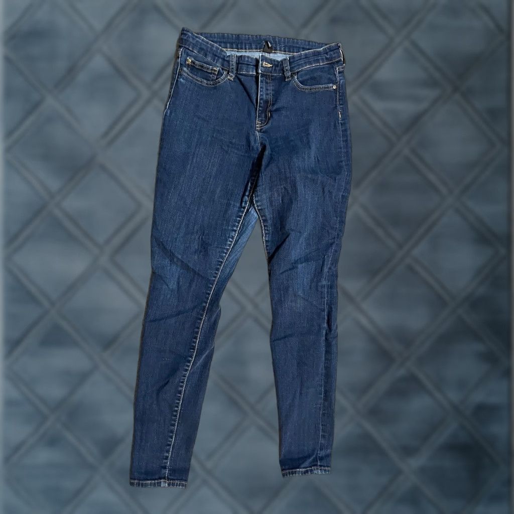 Gap Gap 1969 Legging Jeans Skinny Stretch Womens 8 Dark Wash Blue 29 in 8 Size 30" / US 8 / IT 44 - 1 Thumbnail