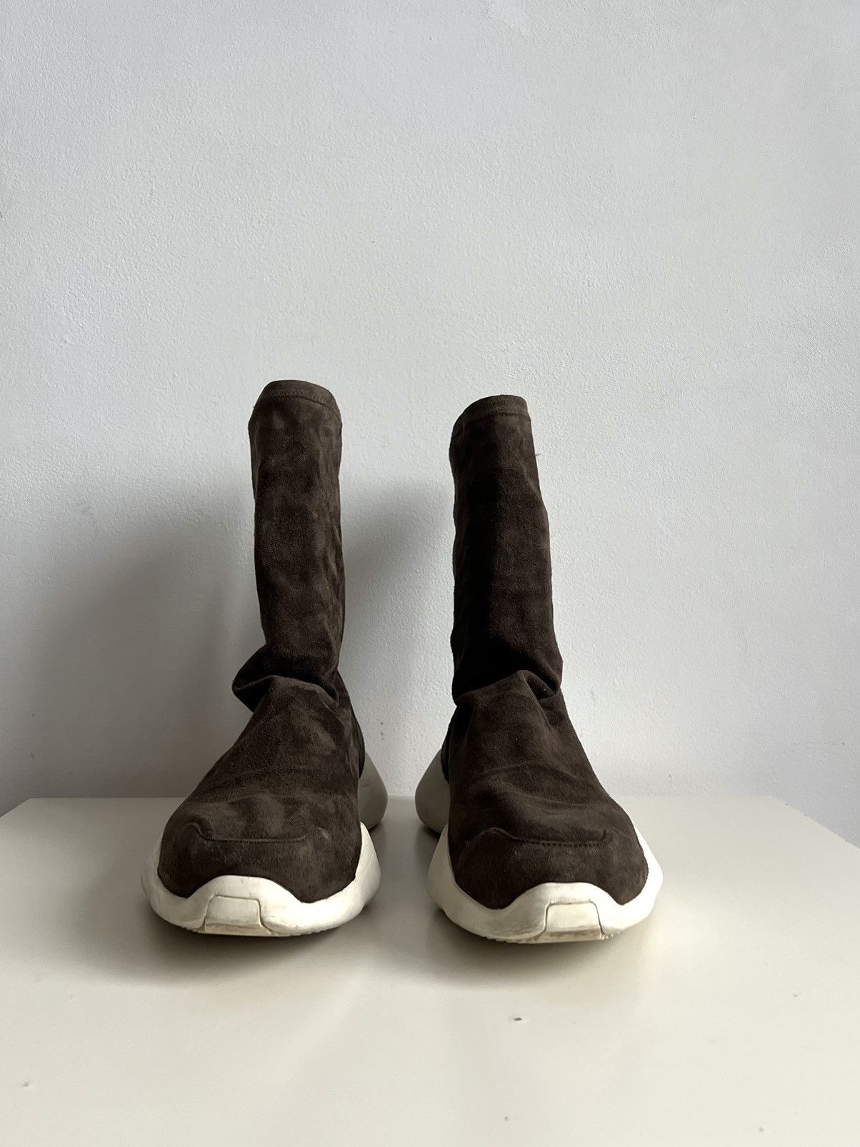Rick Owens Rick Owens “Mastodon” Vicious Runner Dust Sneakers Size US 10 / EU 43 - 7 Thumbnail