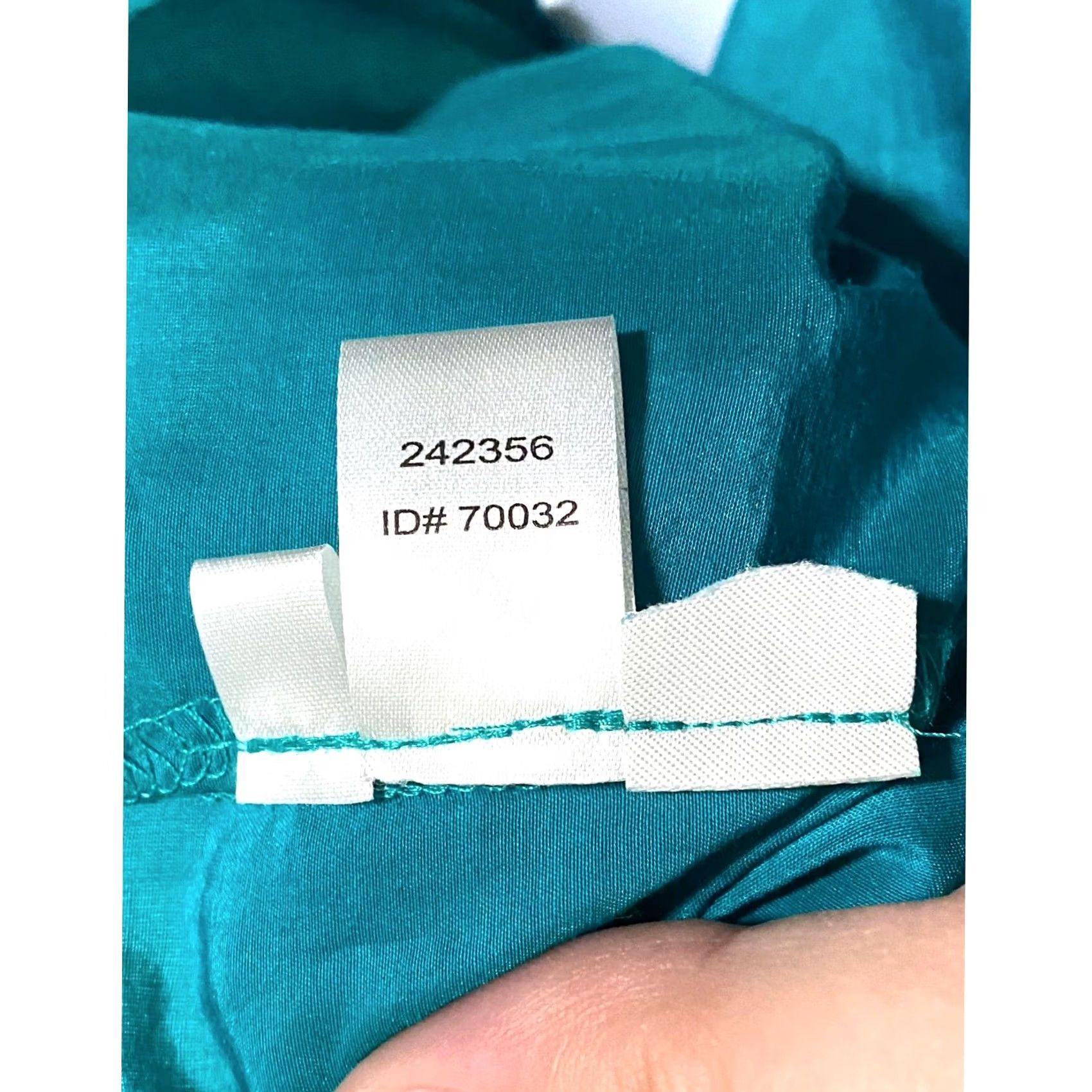 Loft VINTAGE Loft Blue Sleeveless Top Blouse L Ruffles Cotton Silk Classic Chic Career Office Size L / US 10 / IT 46 - 6 Thumbnail
