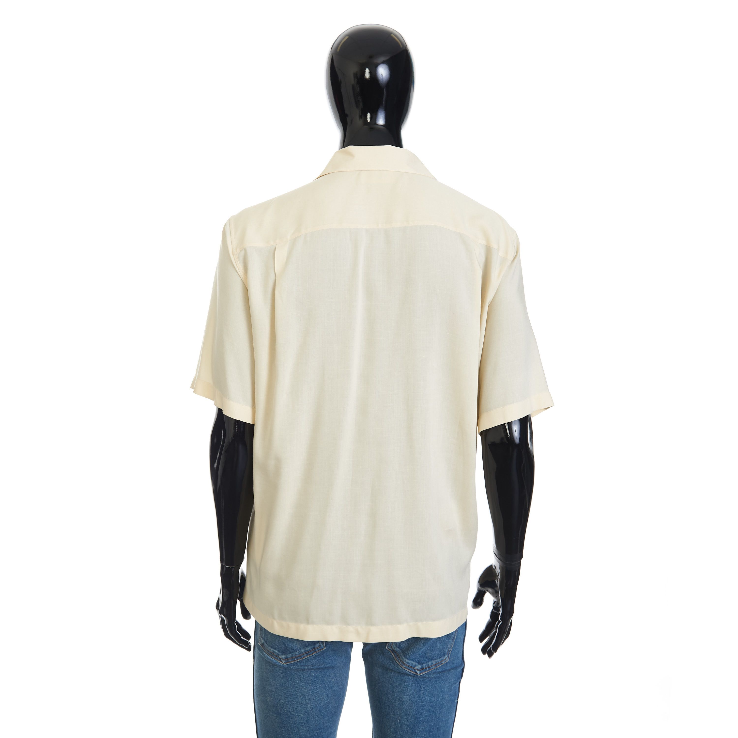 Celine Hawaiian Shortsleeve Shirt With Palm Embroidery Size 41 Size US L / EU 52-54 / 3 - 5 Thumbnail