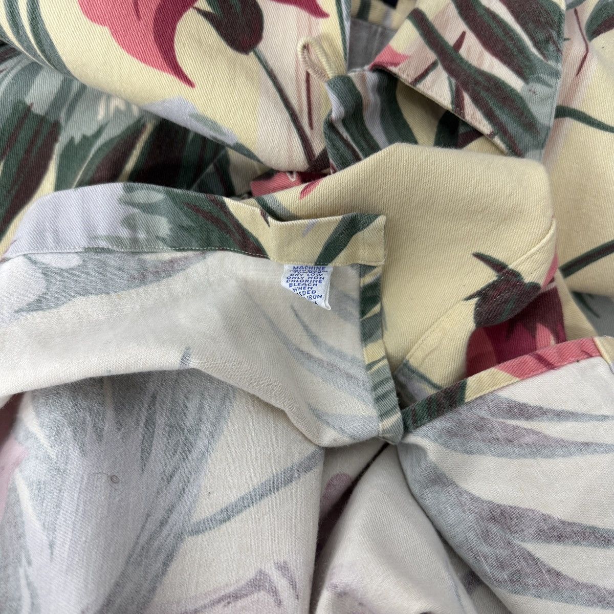 Polo Ralph Lauren 90s Polo Ralph Lauren Loop Collar Aloha Floral Shirt USA Size US XL / EU 56 / 4 - 8 Thumbnail