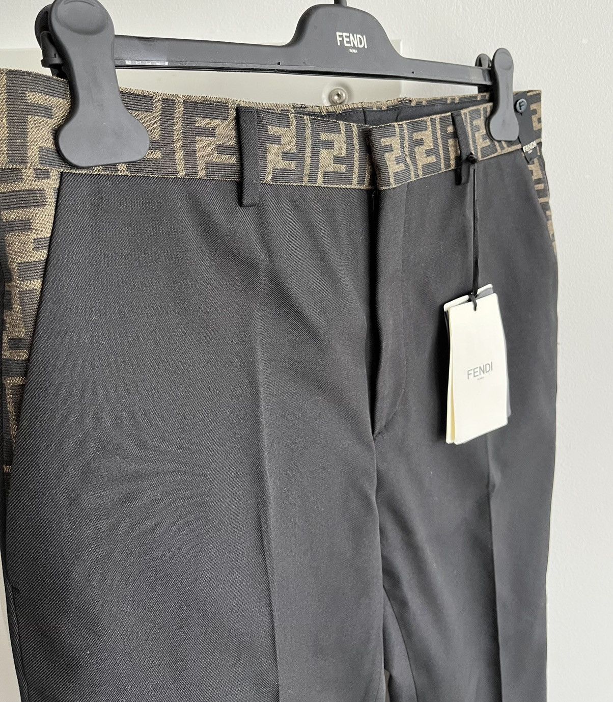 Fendi Fendi Super Runway FF Logo Pant Brand New Limited Edition Size US 29 - 8 Thumbnail