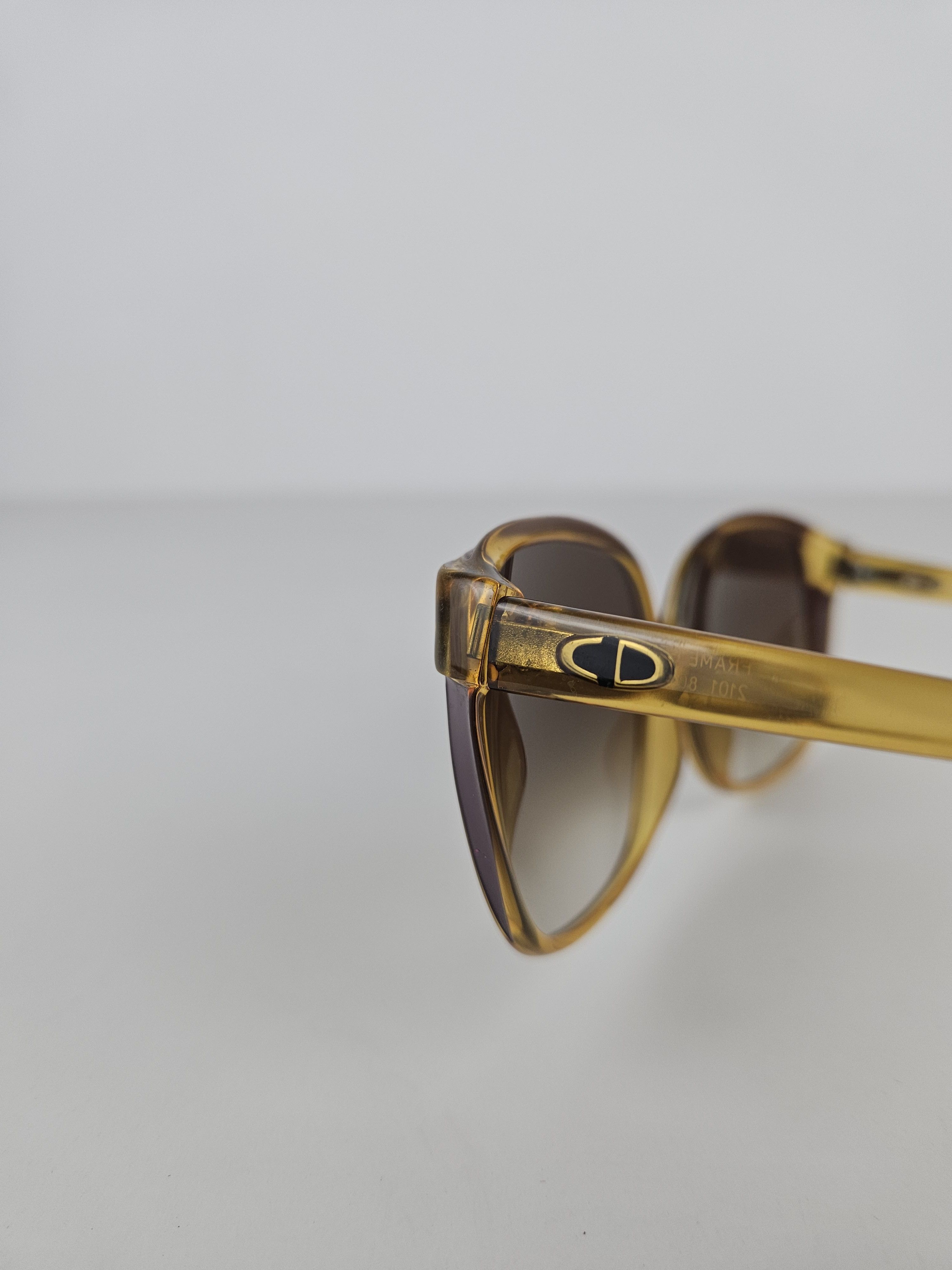 Dior Vintage 80s Christian Dior 2101 80 oversized sunglasses Size ONE SIZE - 10 Thumbnail