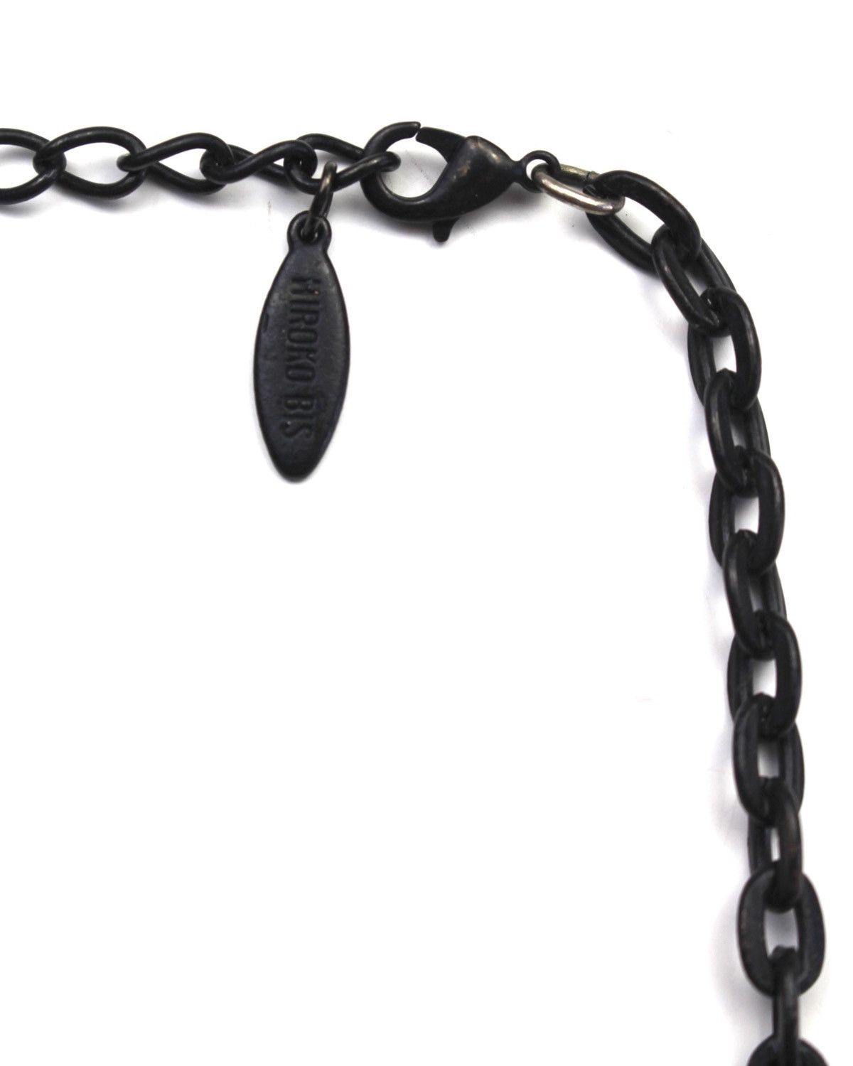 Hiroko Koshino Homme 2000S HIROKO KOSHINO BIS BLACK FAUX FUR STATEMENT NECKLACE Size ONE SIZE - 3 Thumbnail