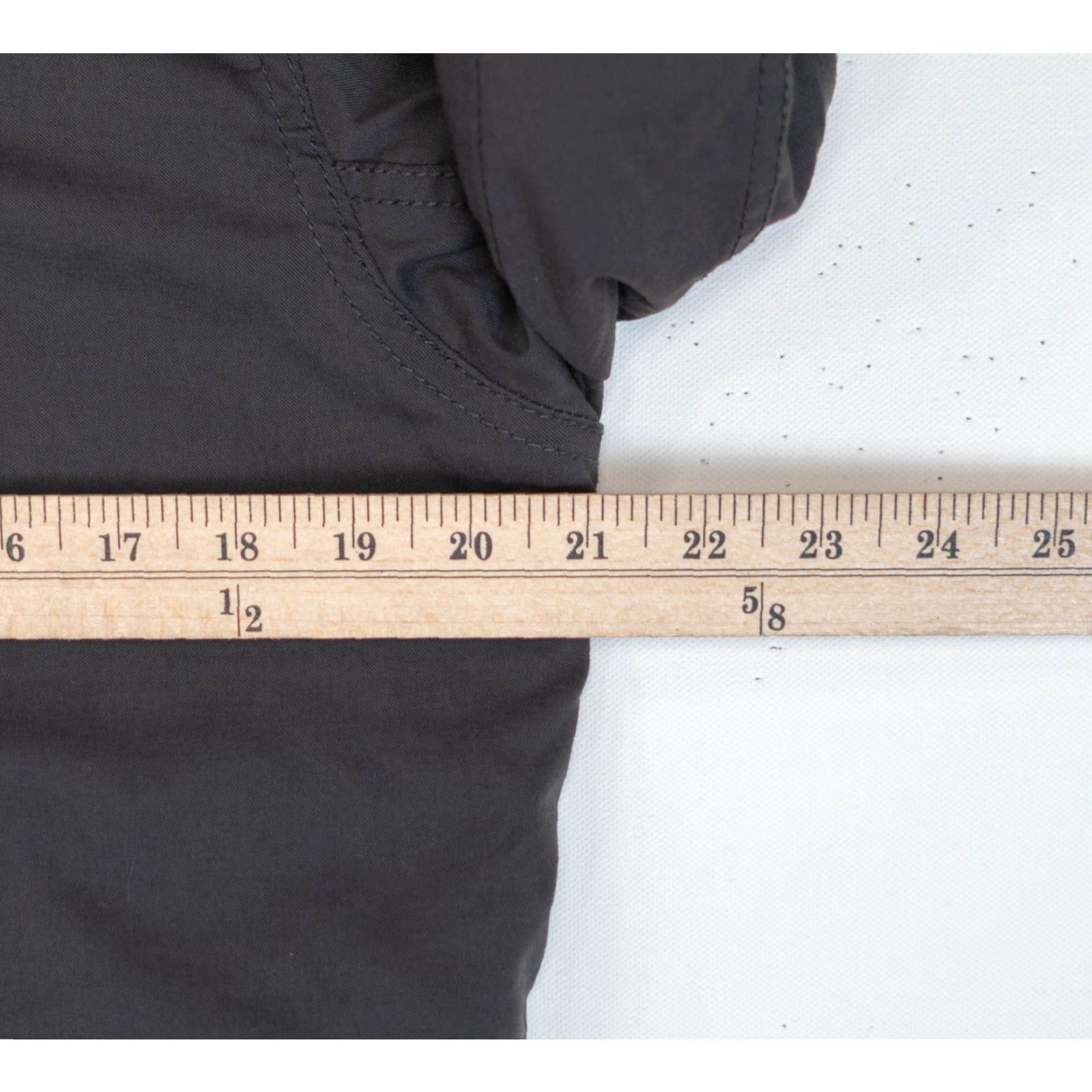Prana PrAna Jacket Coat Womens M Gray Full Zip Windbreaker Softshell Nylon Long Sleeve Military City Outdoor Zip Logo Buttons Size M / US 6-8 / IT 42-44 - 6 Thumbnail