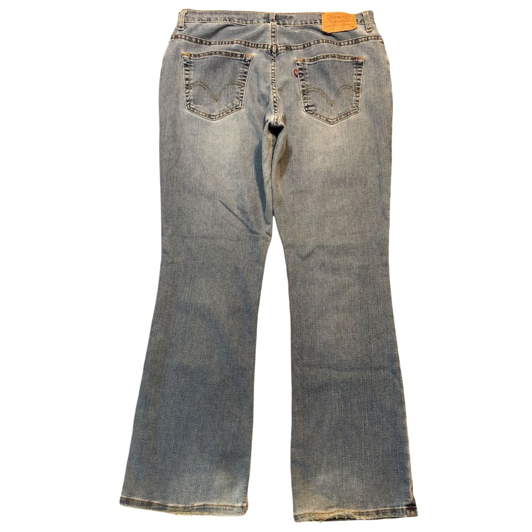 Levi's VINTAGE Levi's 515 Bootcut Jeans Womens 16W x 32 Inseam Blue USA Denim Western 80s 90s Size 38" / US 16 / IT 52 - 2 Thumbnail