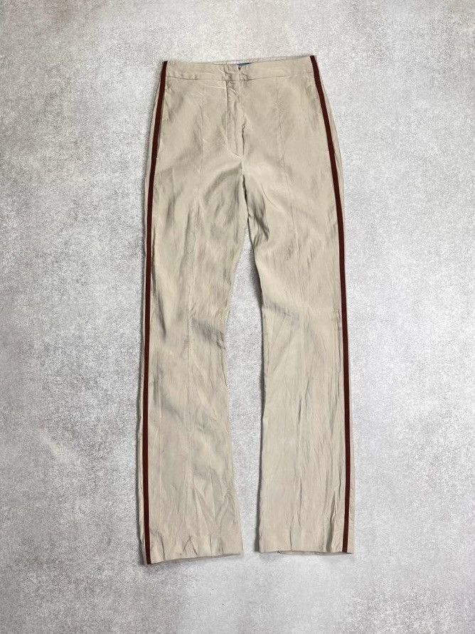 Designer × Prada VINTAGE PRADA WOOL CHINO WOMAN’S PANTS 38 Size 26" / US 2 / IT 38 - 1 Thumbnail