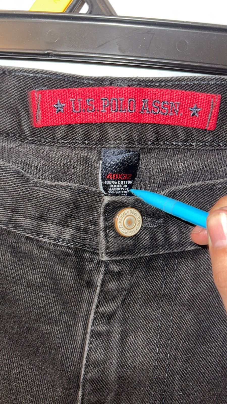 U.S. Polo Assn. U.S. POLO ASSN. CARPENTER JEANS Size US 40 / EU 56 - 3 Thumbnail