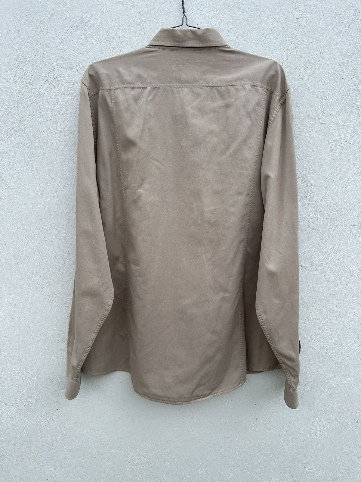 Gucci GUCCI Long Sleeve Shirt Slim Fit Size US L / EU 52-54 / 3 - 2 Thumbnail