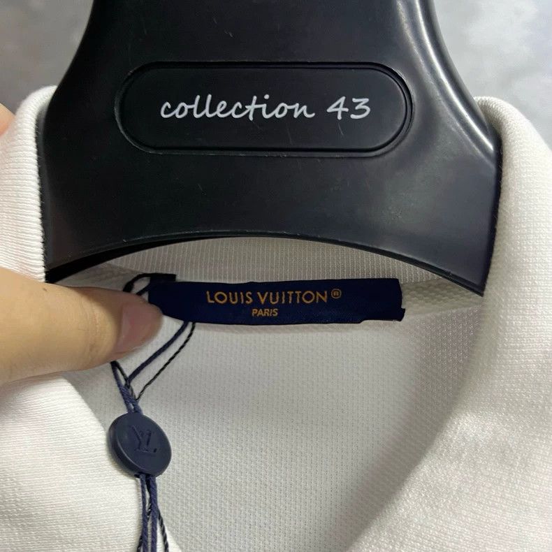 Louis Vuitton Louis Vuitton White Logo printed casual short-sleeved Polo Size US M / EU 48-50 / 2 - 3 Thumbnail