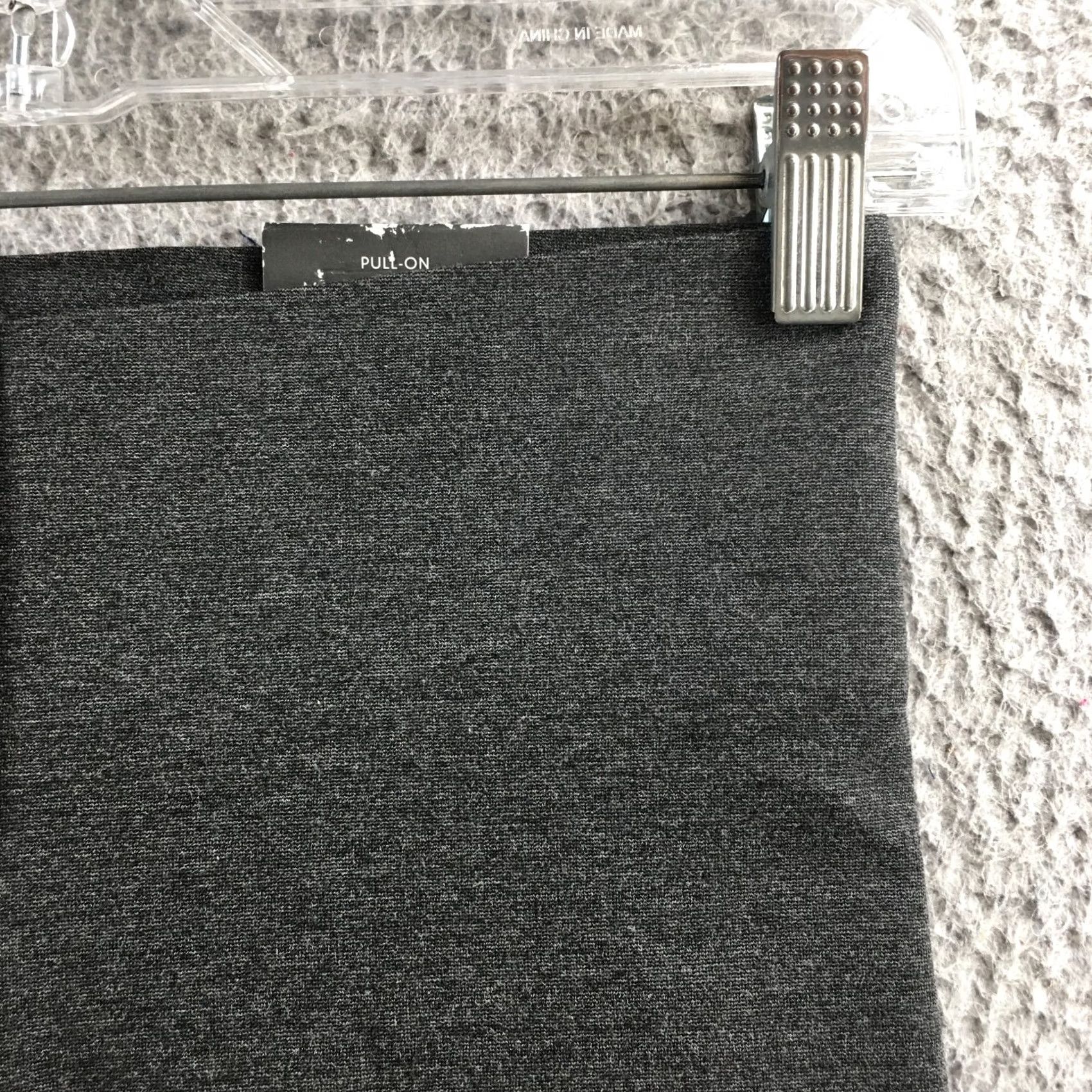 Worthington Worthington Straight Leg Ankle Pants Womens XS Gray Mid Rise Pull On Stretch NEW Size 26" / US 2 / IT 38 - 4 Thumbnail