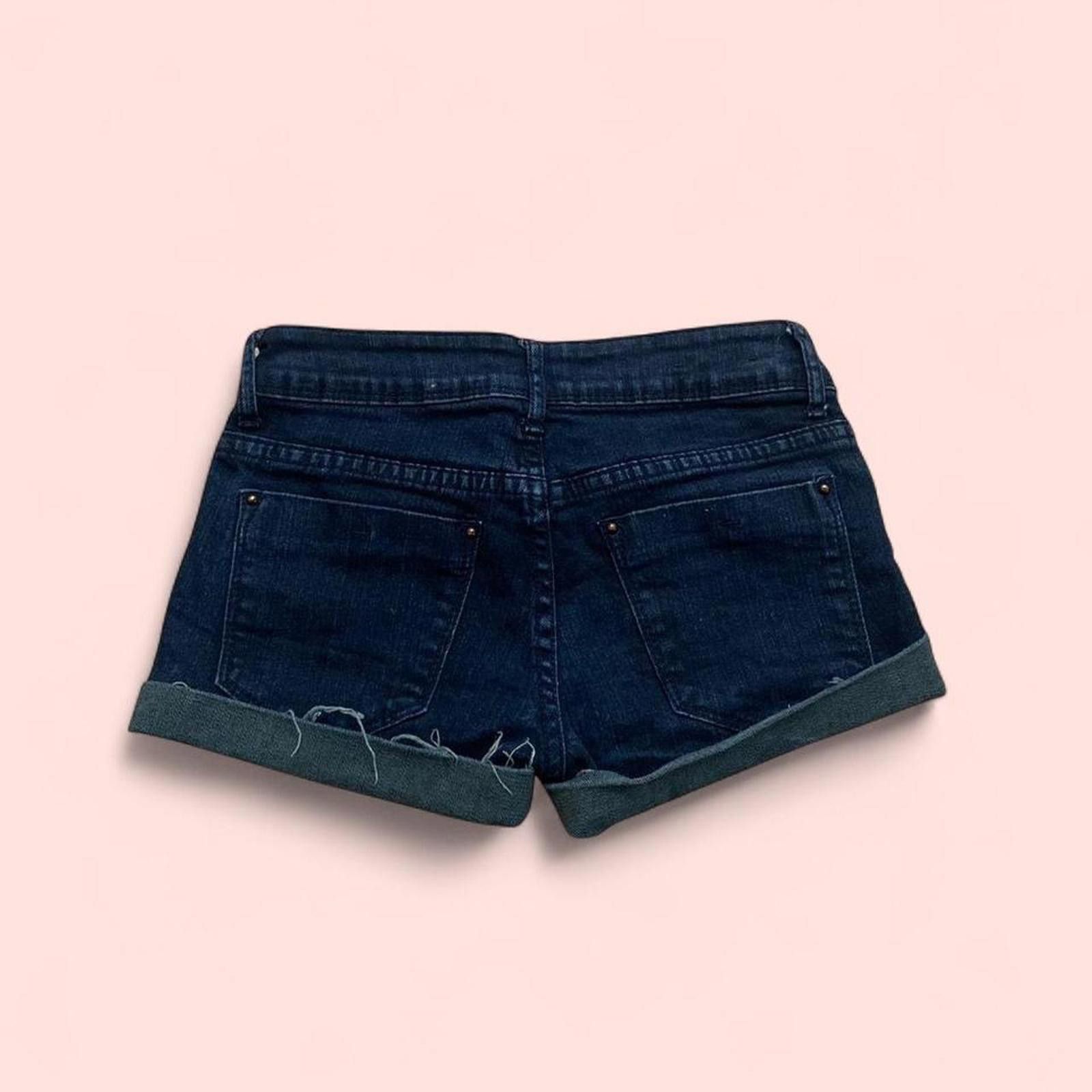 Designer Delia’s- Navy blue Lowrise shorts Size 26" / US 2 / IT 38 - 4 Thumbnail