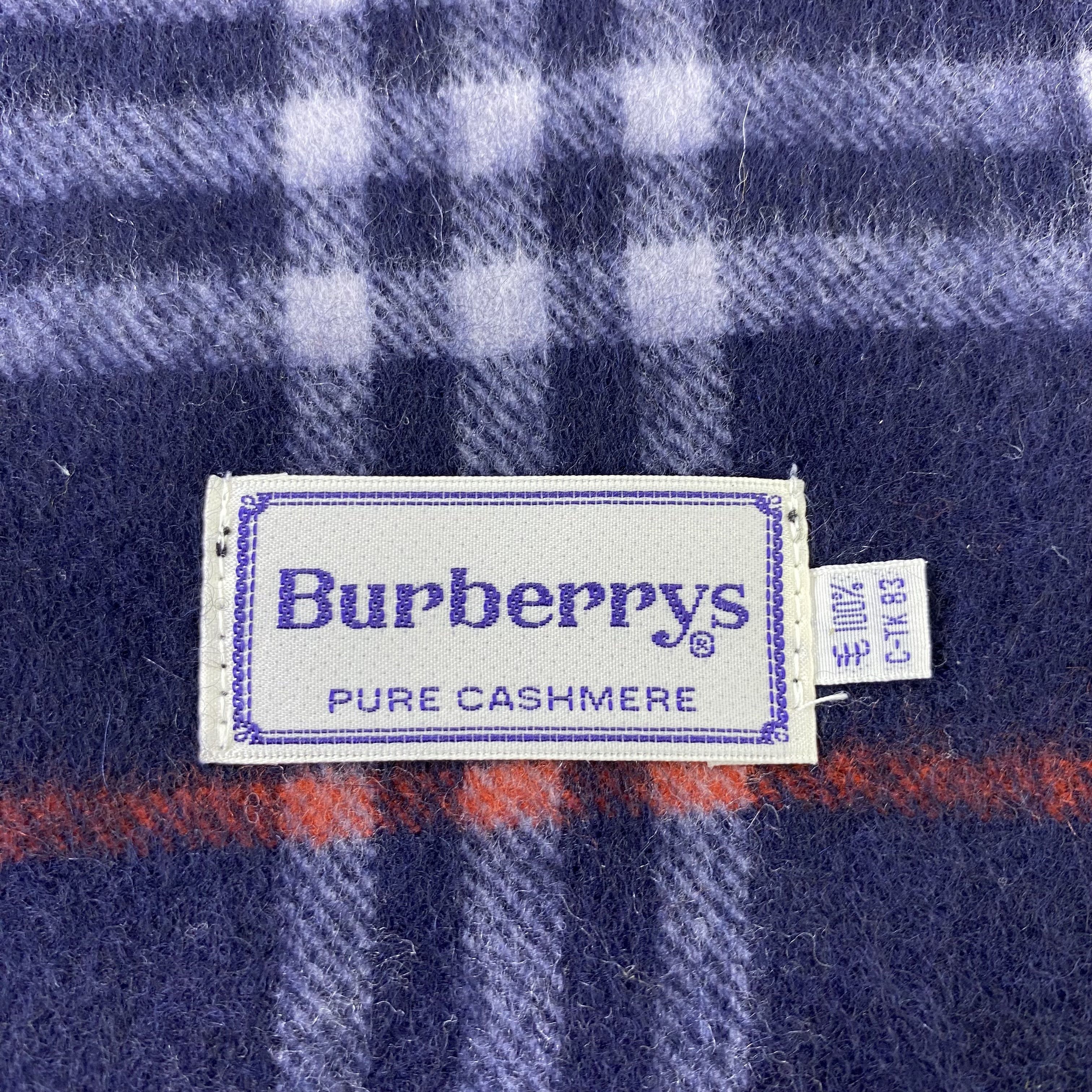 Burberry Burberry Cashmare Scarf / Muffler / Neckwear -T1525 Size ONE SIZE - 5 Thumbnail