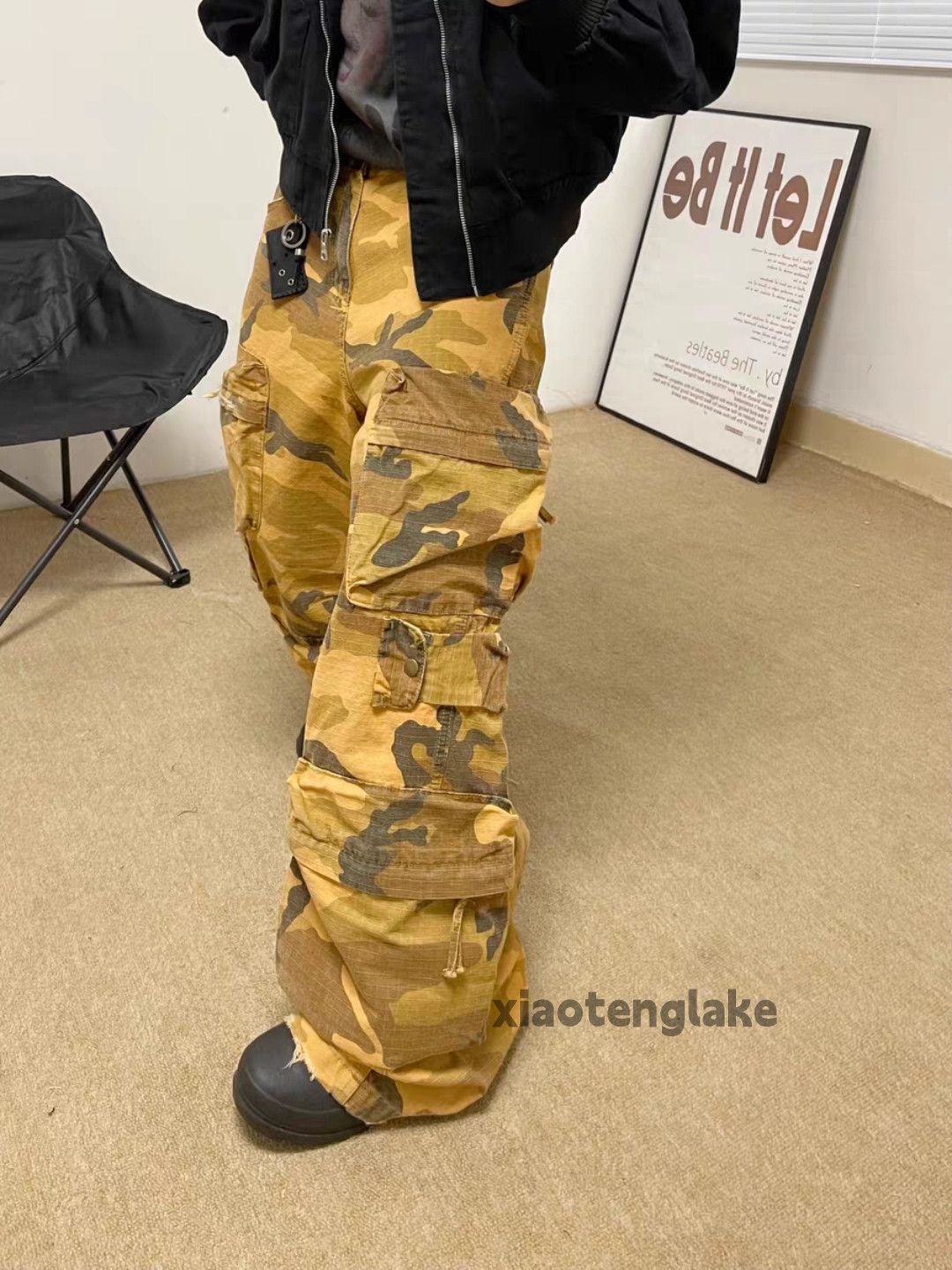 Vintage otl Balenciaga rickowens style military outdoor cargo pants Size US 28 / EU 44 - 6 Thumbnail