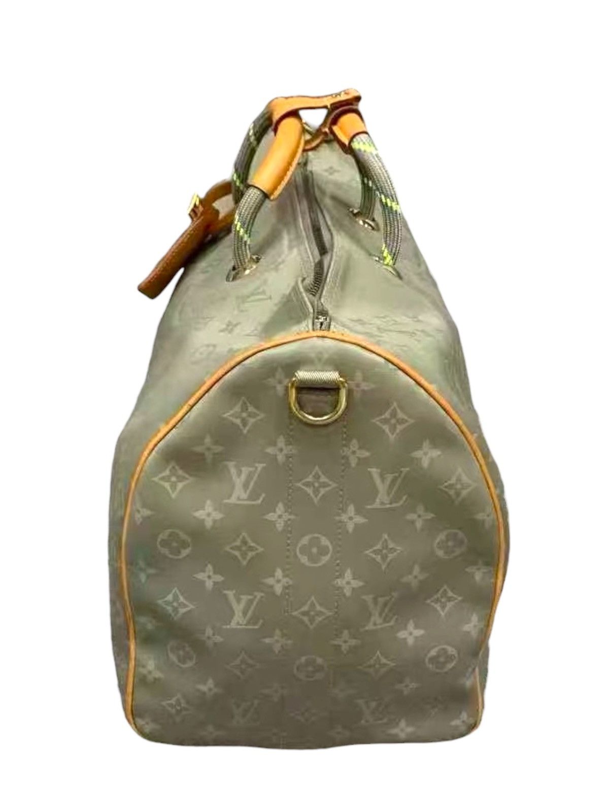 Louis Vuitton Louis Vuitton Titanium 50 Monogram Keepall Bandouliere Size ONE SIZE - 3 Thumbnail