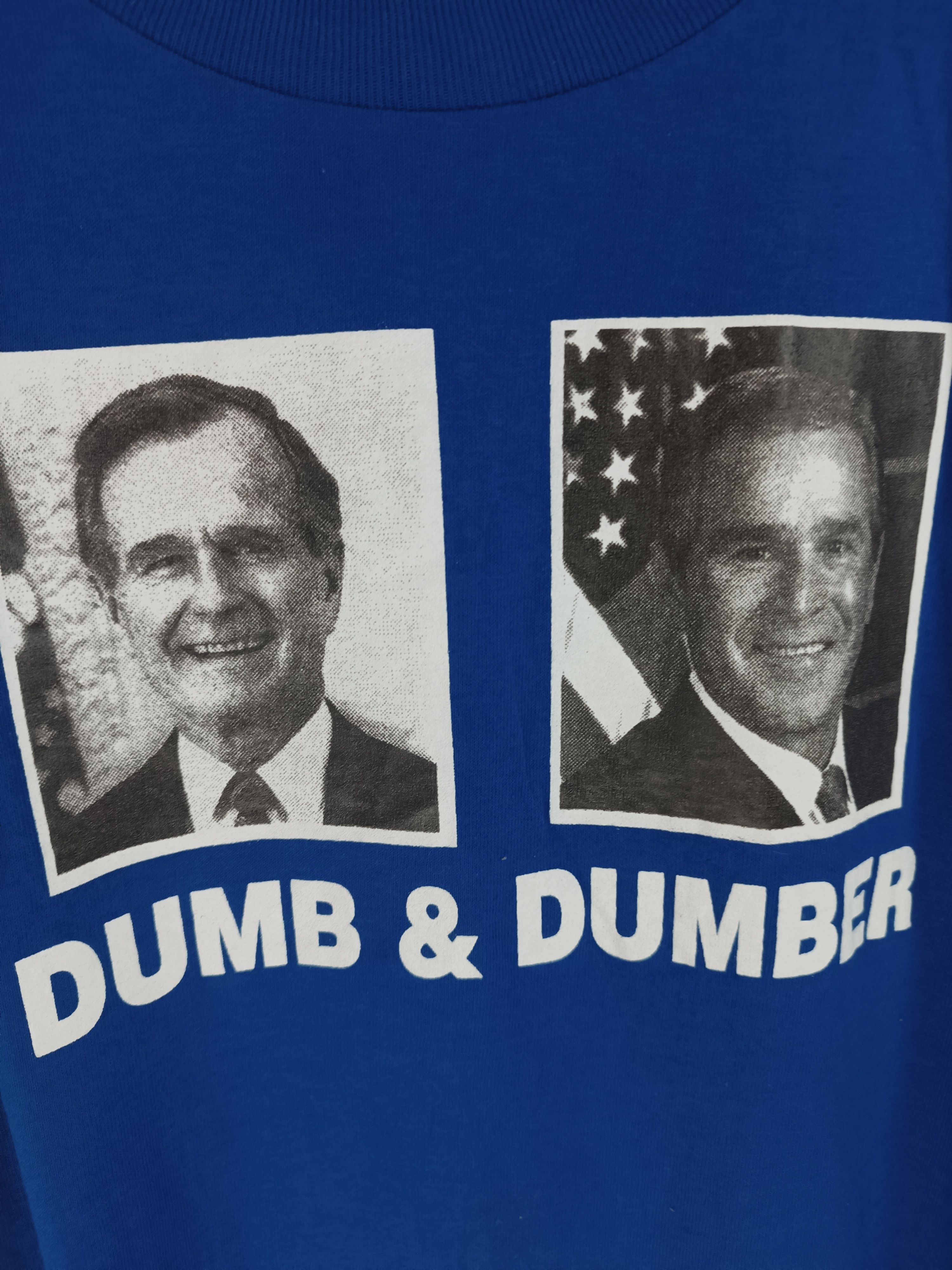 Vintage VINTAGE 2004 DUMB AND DUMBER GEORGE W BUSH USA PRESIDENT NOS Size US M / EU 48-50 / 2 - 10 Thumbnail