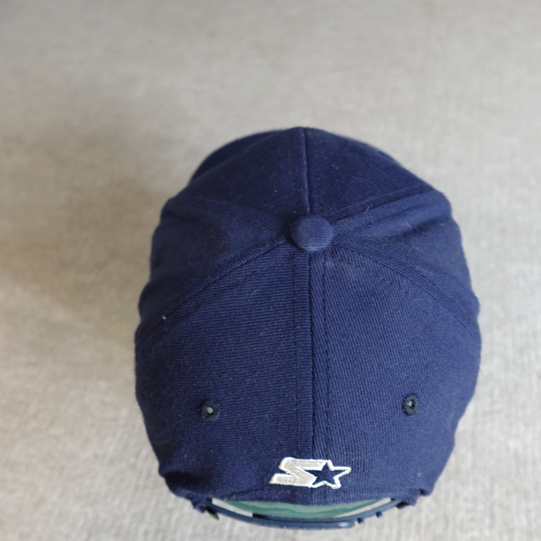 Undefeated Undefeated x Starter Hat Blue Snapback Wool Blend Embroidered Size ONE SIZE - 2 Thumbnail