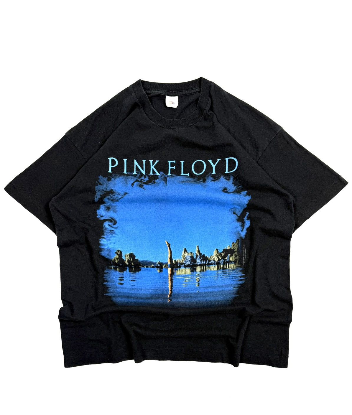Pink Floyd 1994 Pink Floyd Wish You Were Here Tee Vintage Band T-shirt Size US XL / EU 56 / 4 - 1 Thumbnail