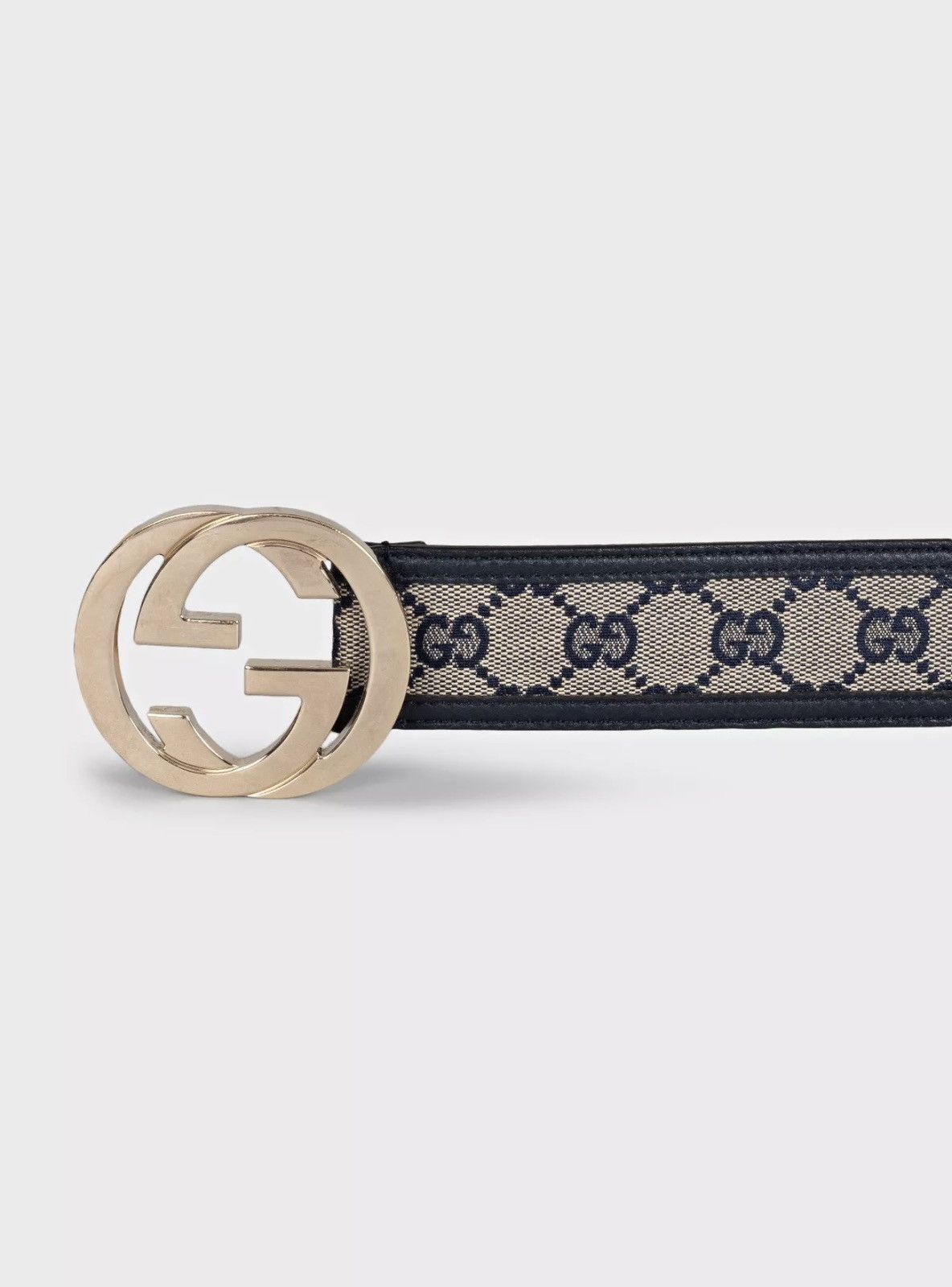 Gucci GUCCI Tom Ford FW 2004 Monogram Buckle Belt Demna Nettspend Size ONE SIZE - 4 Thumbnail