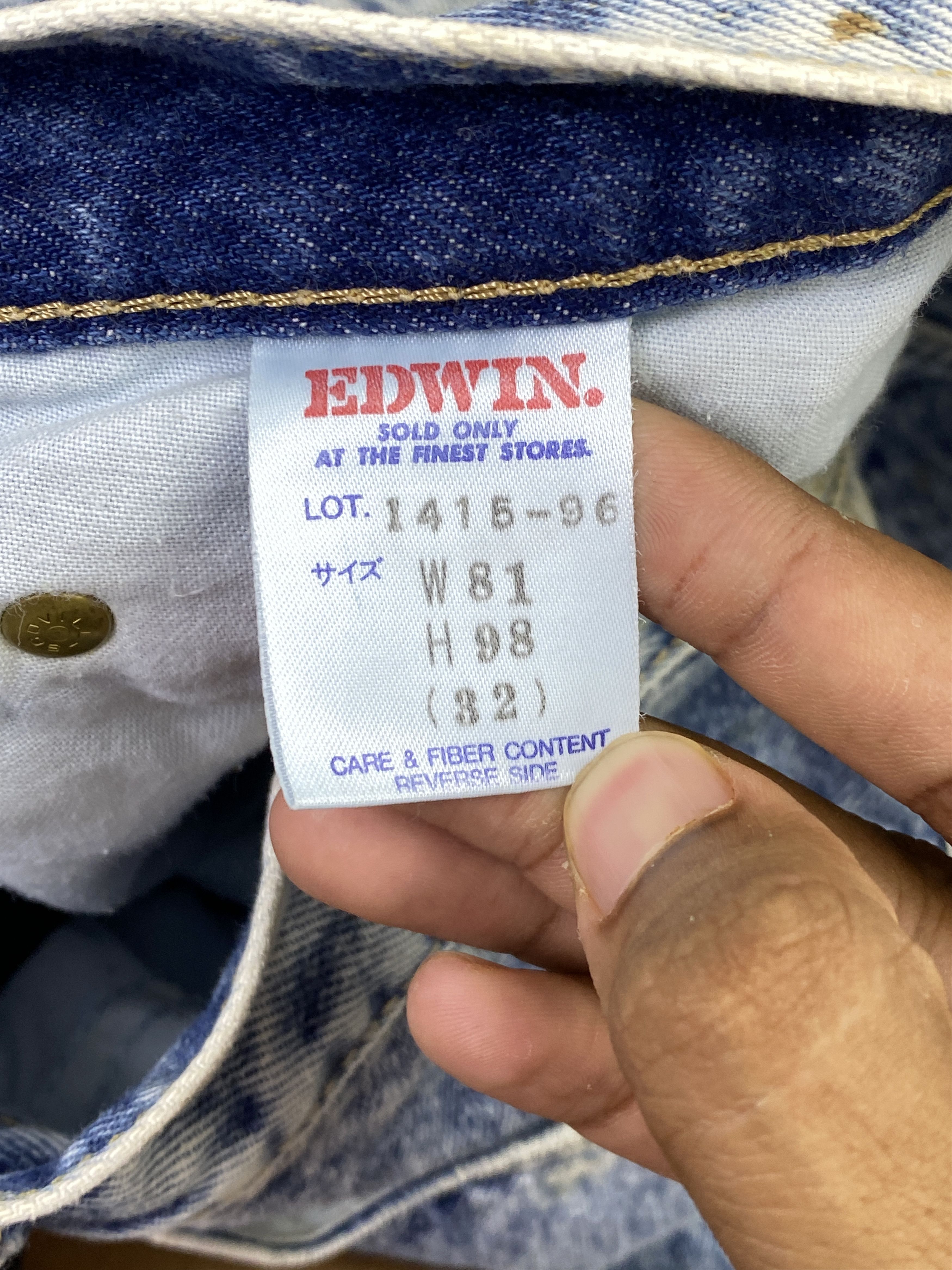 Edwin Vintage Edwin International Basic Faded Blue Jeans DP2873 Size US 30 / EU 46 - 7 Thumbnail