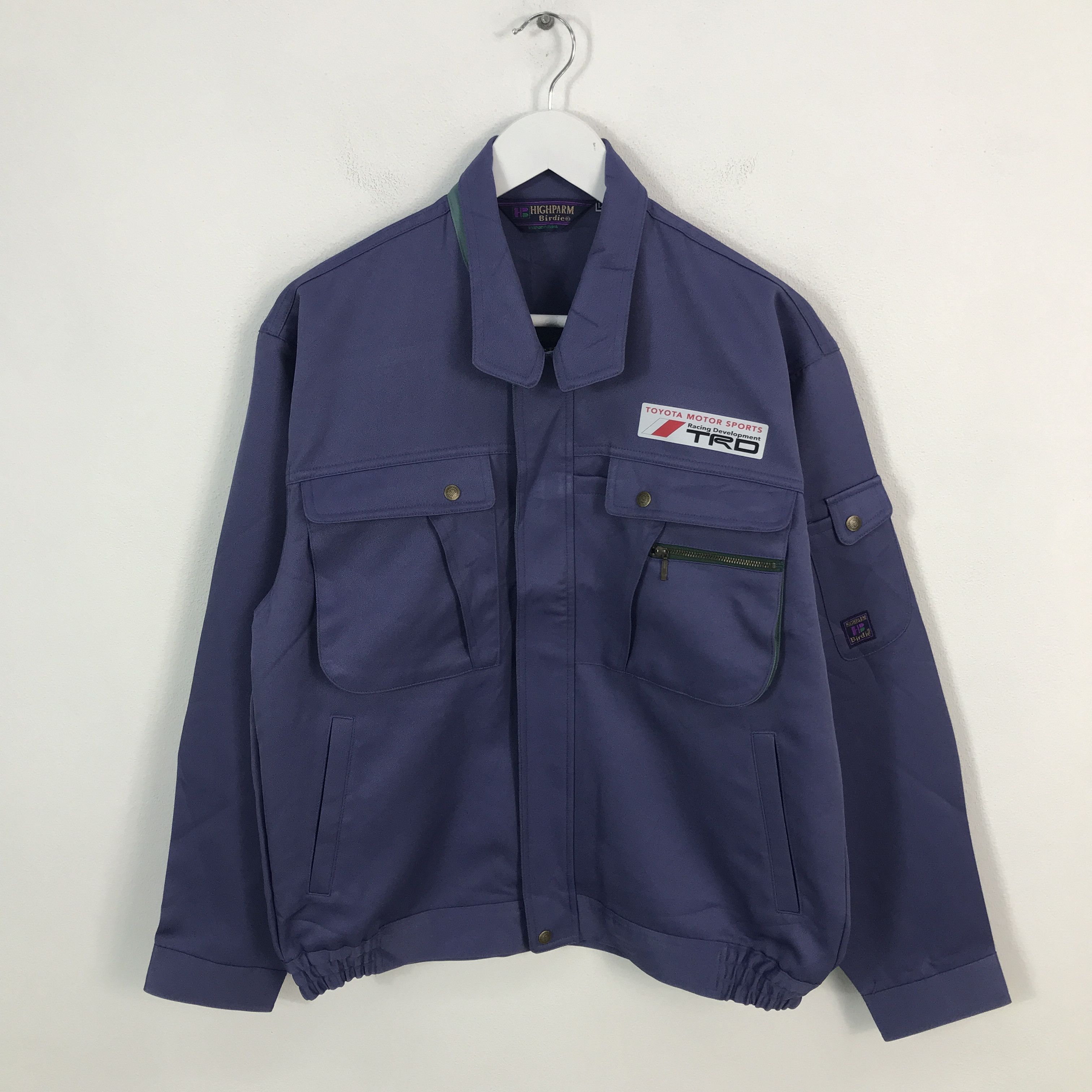 Japanese Brand Toyota X Trd racing Motorsport japan jacket Size US L / EU 52-54 / 3 - 2 Thumbnail
