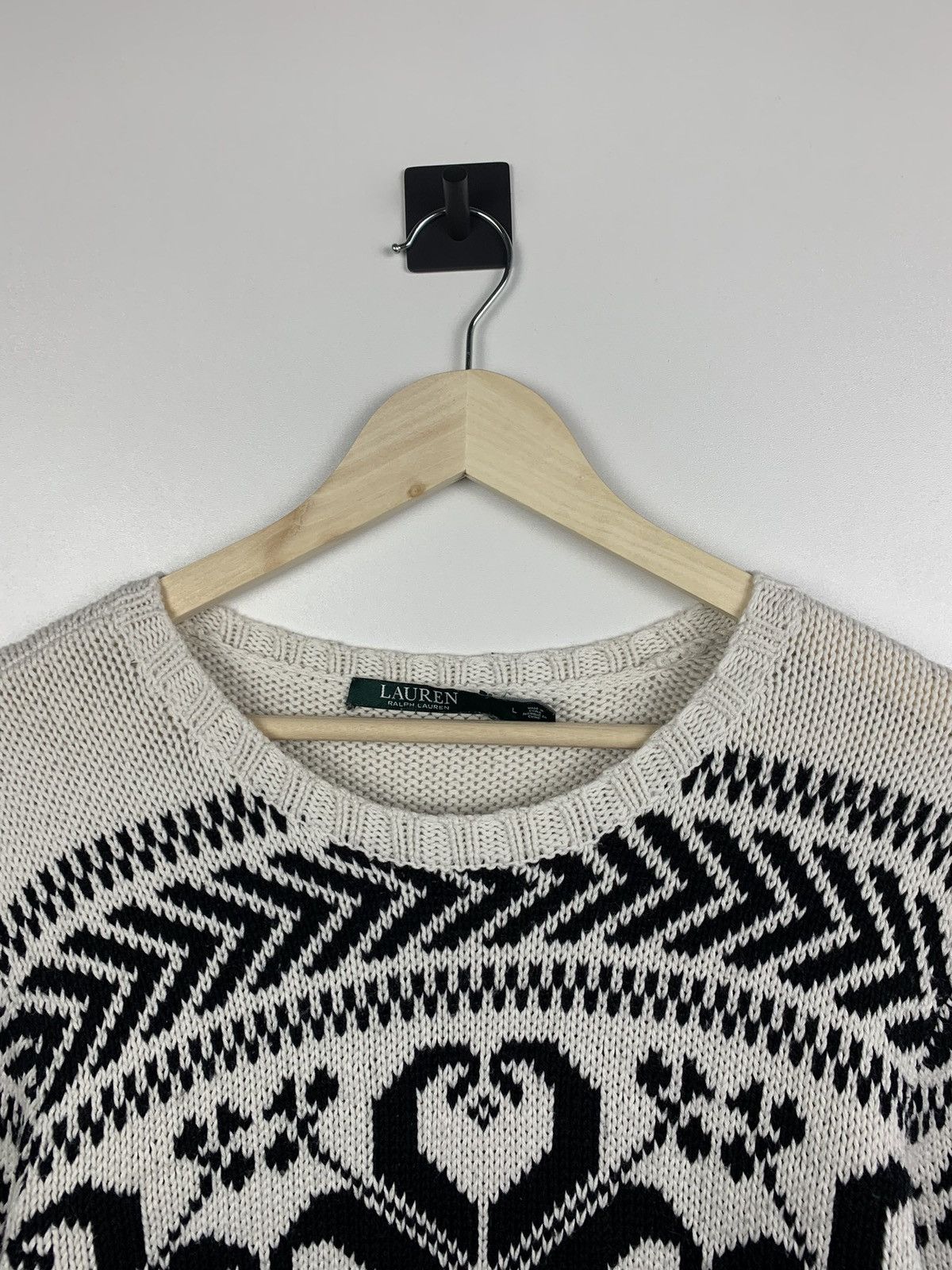 Lauren Ralph Lauren Y2K Lauren Ralph Lauren Fair Isle Winter Sweater Norway 90’s Size L / US 10 / IT 46 - 6 Thumbnail