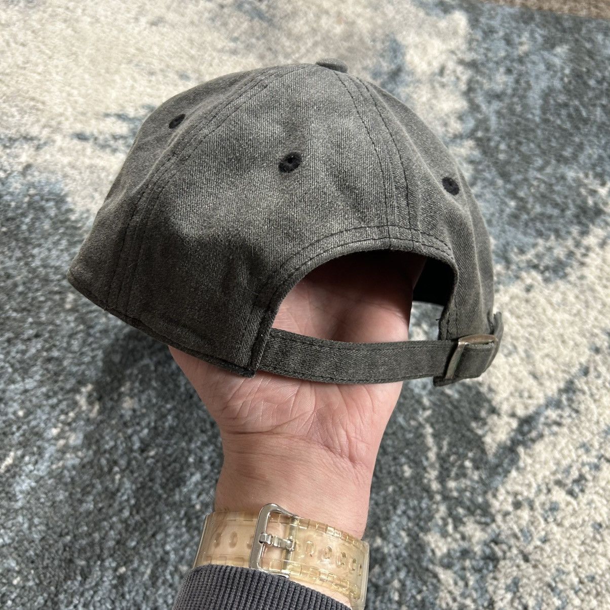 Gnarcotic × Vintage GNARCOTiC ATLANTA DiSTRESSED UNSTRUCTURED DAD CAP HAT Size ONE SIZE - 5 Thumbnail