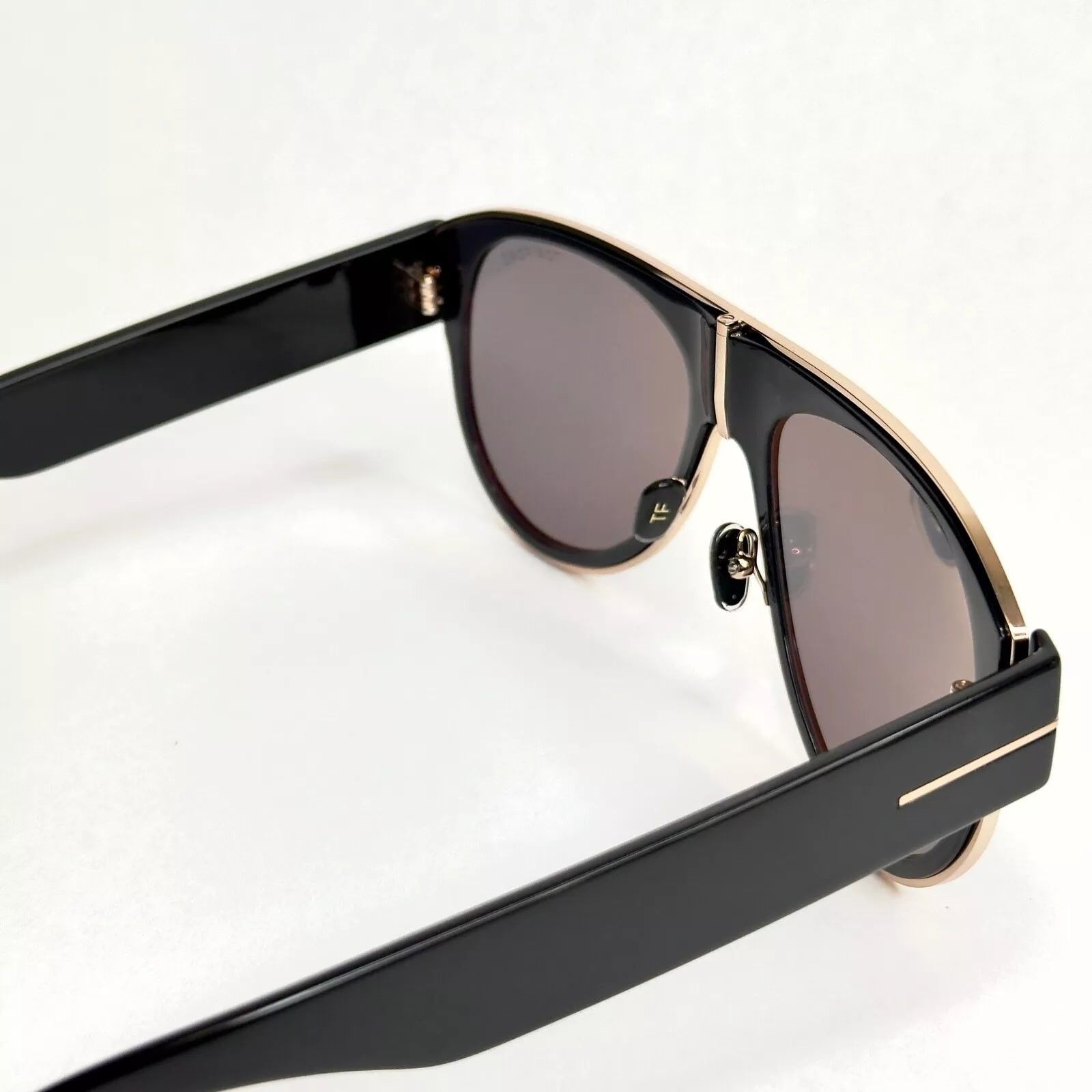 Tom Ford TOM FORD Lyle 02 TF1074 01C Black Aviator Sunglass 1074 Size ONE SIZE - 5 Thumbnail