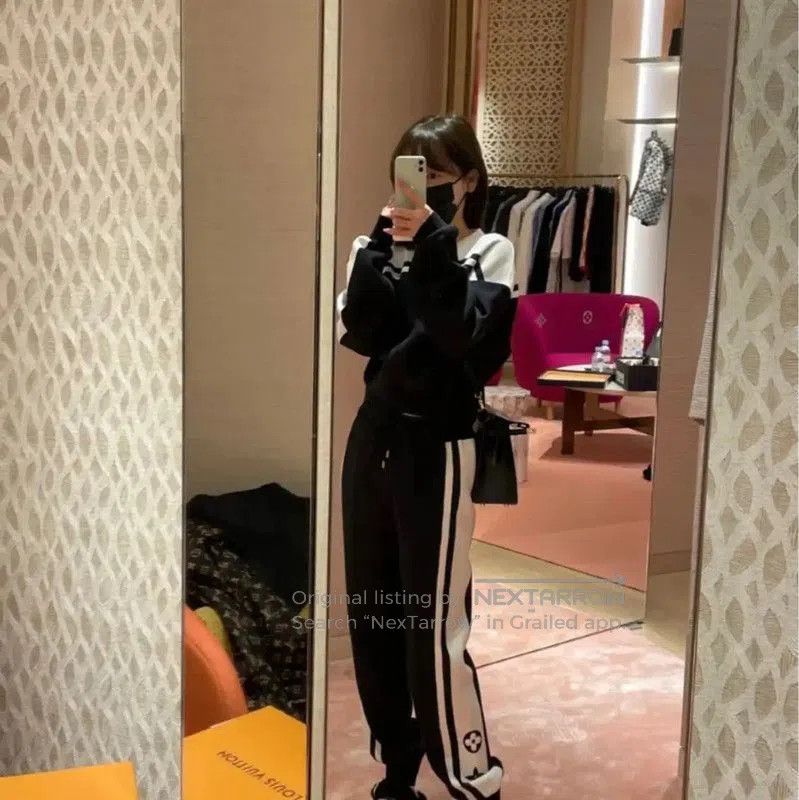 Louis Vuitton Louis Vuitton Black Casual Pants for Women . Size 27" / US 4 / IT 40 - 6 Thumbnail