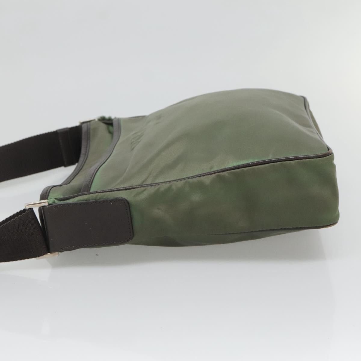 Prada PRADA Shoulder Bag Nylon Khaki Silver Size ONE SIZE - 4 Thumbnail