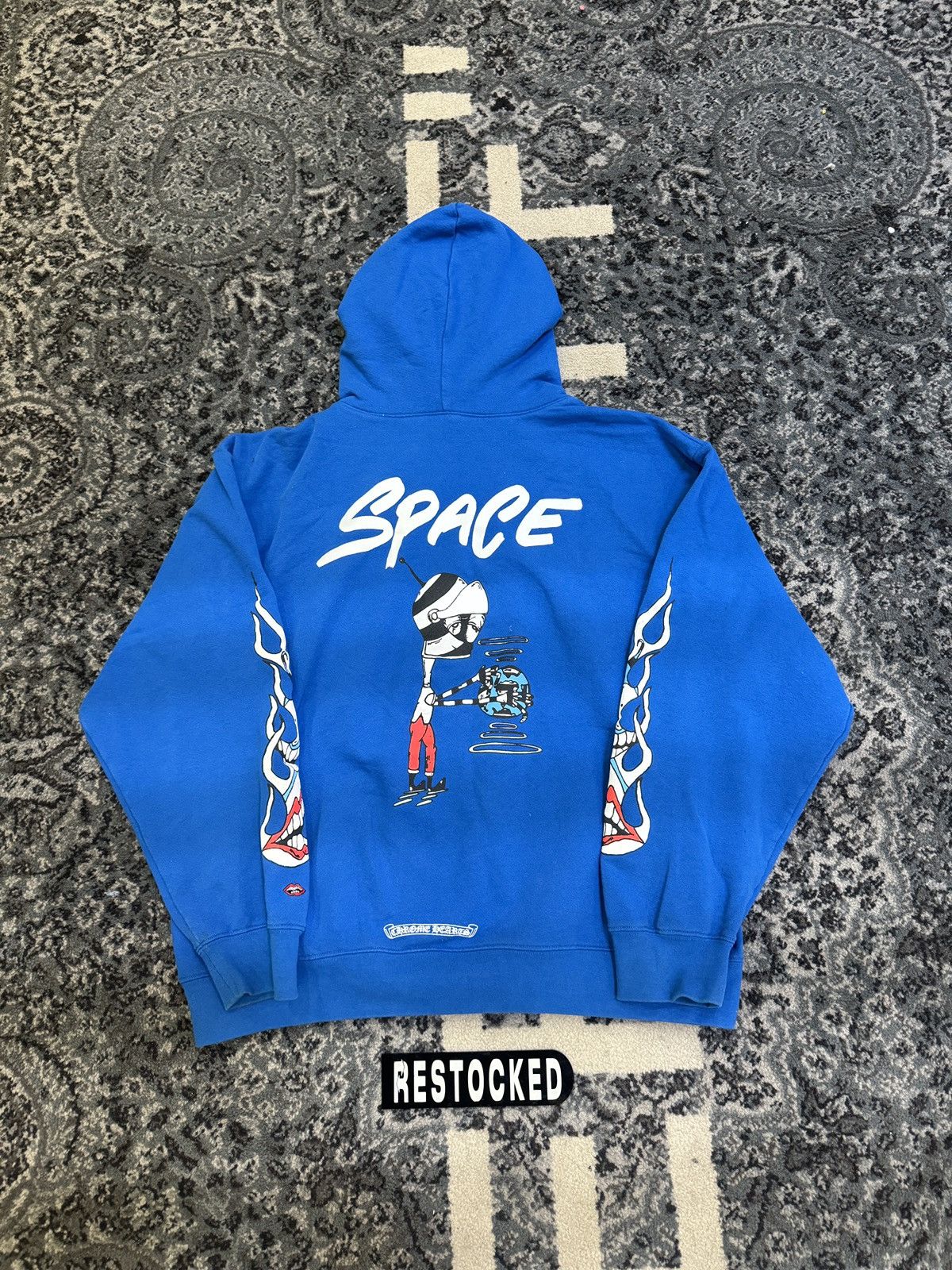 CHROME HEARTS MATTY BOY SPACE HOODIE SIZE XXL