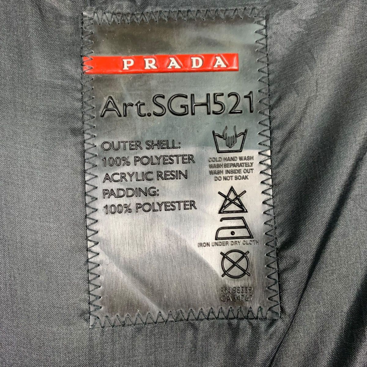 Prada Vintage Prada Hooded Nylon Long Jacket Size US L / EU 52-54 / 3 - 25 Thumbnail