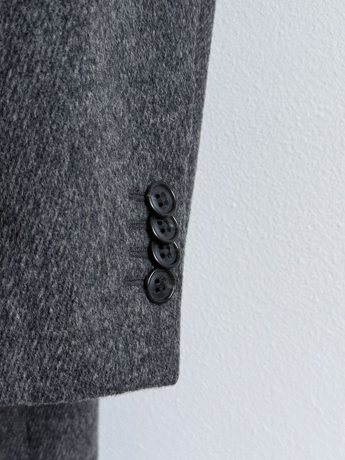 Suitsupply Suitsupply Gray Wool Cashmere Coat Size 48 Size US M / EU 48-50 / 2 - 7 Thumbnail