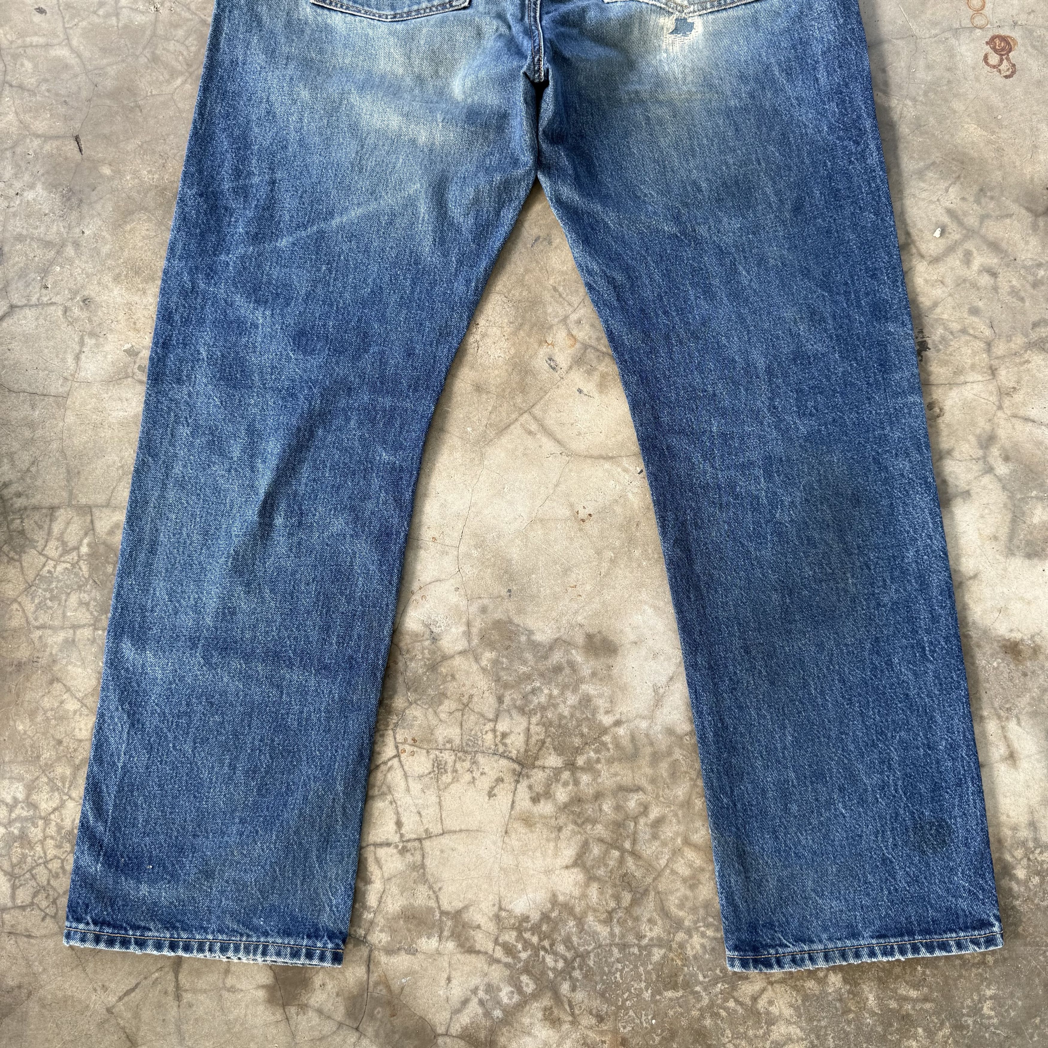 Japanese Brand Vintage Japanese Faded Rusty Denim Jean W38 Size US 38 / EU 54 - 9 Thumbnail