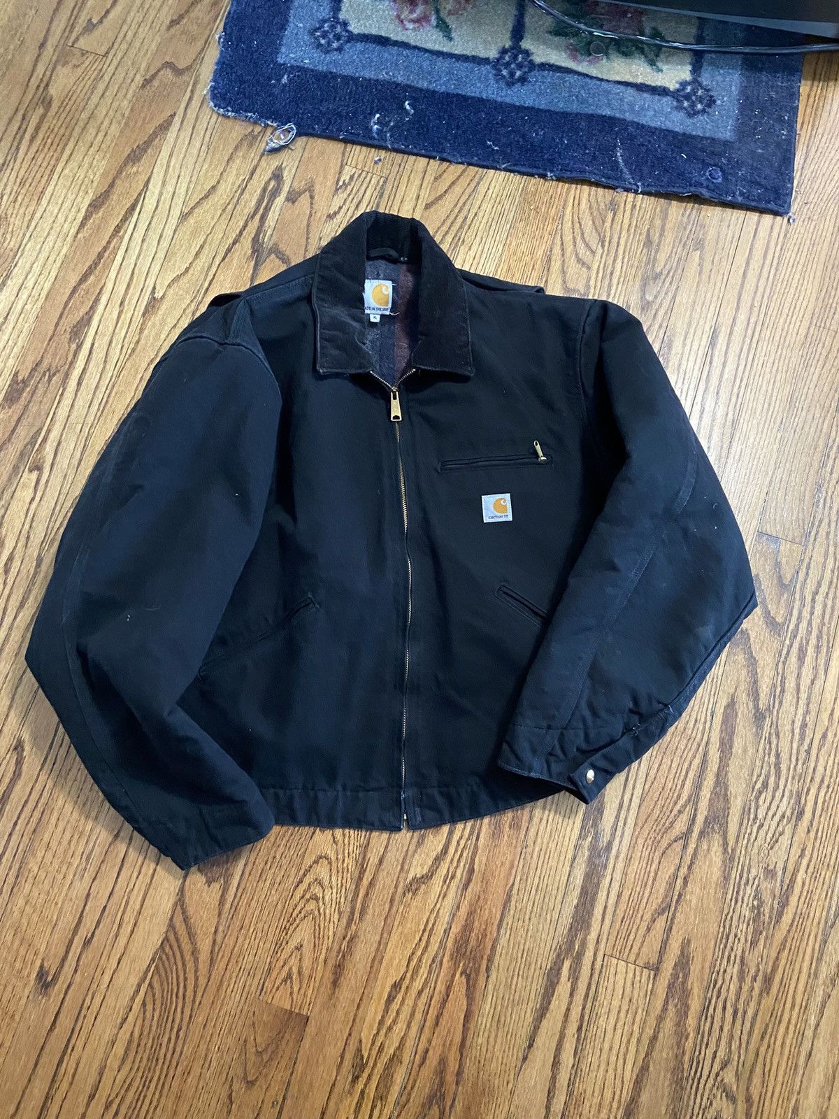 Carhartt × Vintage Vintage Carhartt Detroit jacket Size US XL / EU 56 / 4 - 1 Thumbnail