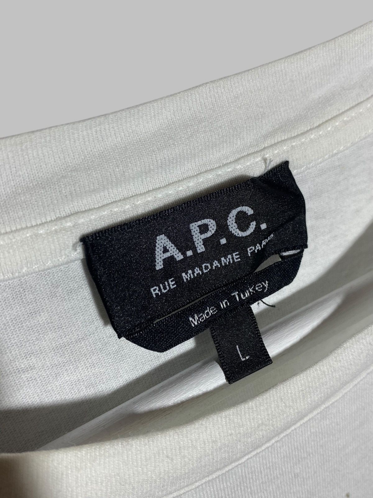 A.P.C. A.P.C “Press Start” Pixel Font Gaming Y2k Graphic T-shirt Size US L / EU 52-54 / 3 - 7 Thumbnail