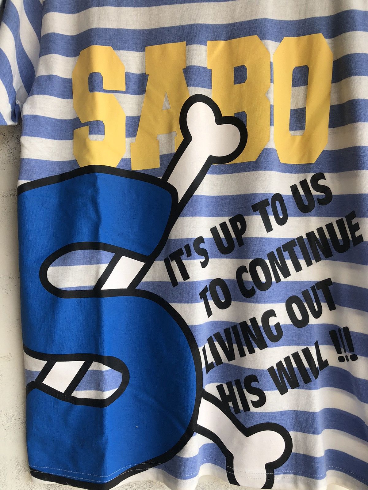 Hysteric Glamour Japanese Rare item One Piece Sabo Tshirt Tee Size US L / EU 52-54 / 3 - 6 Thumbnail