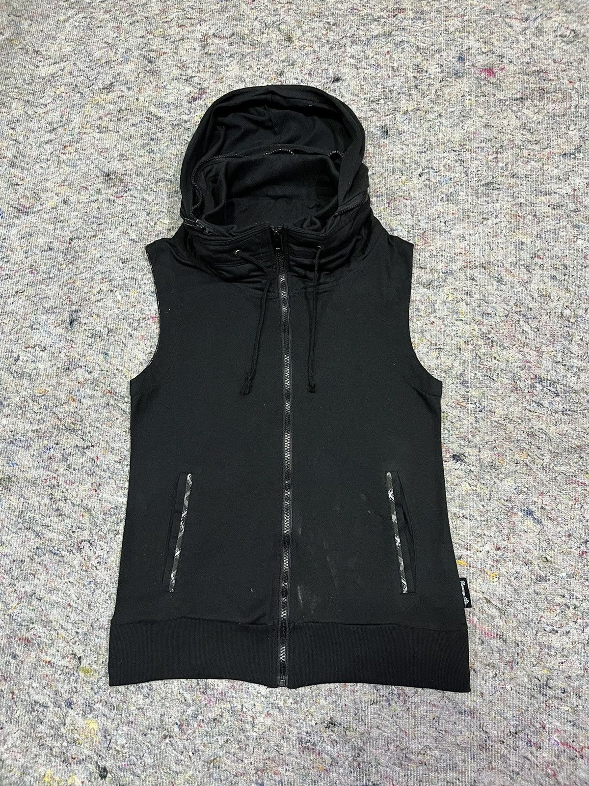 image of Archival Clothing Bernings Sho Bono Hoodie G.o.a Styled in Black, Men's (Size XS)