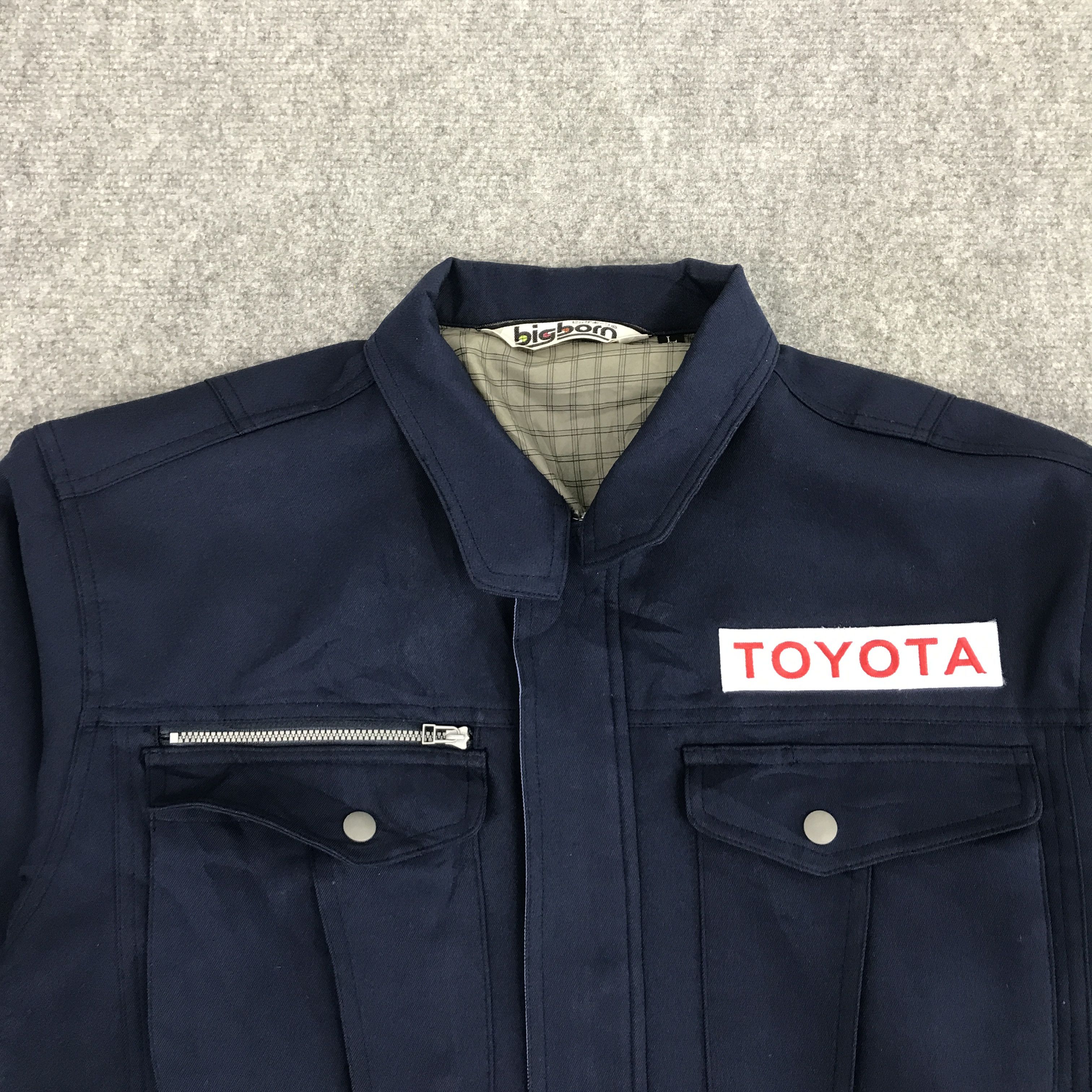 Sports Specialties TOYOTA RACING WORK NAVY UNIFORM CUSTOM JACKET Size US L / EU 52-54 / 3 - 3 Thumbnail
